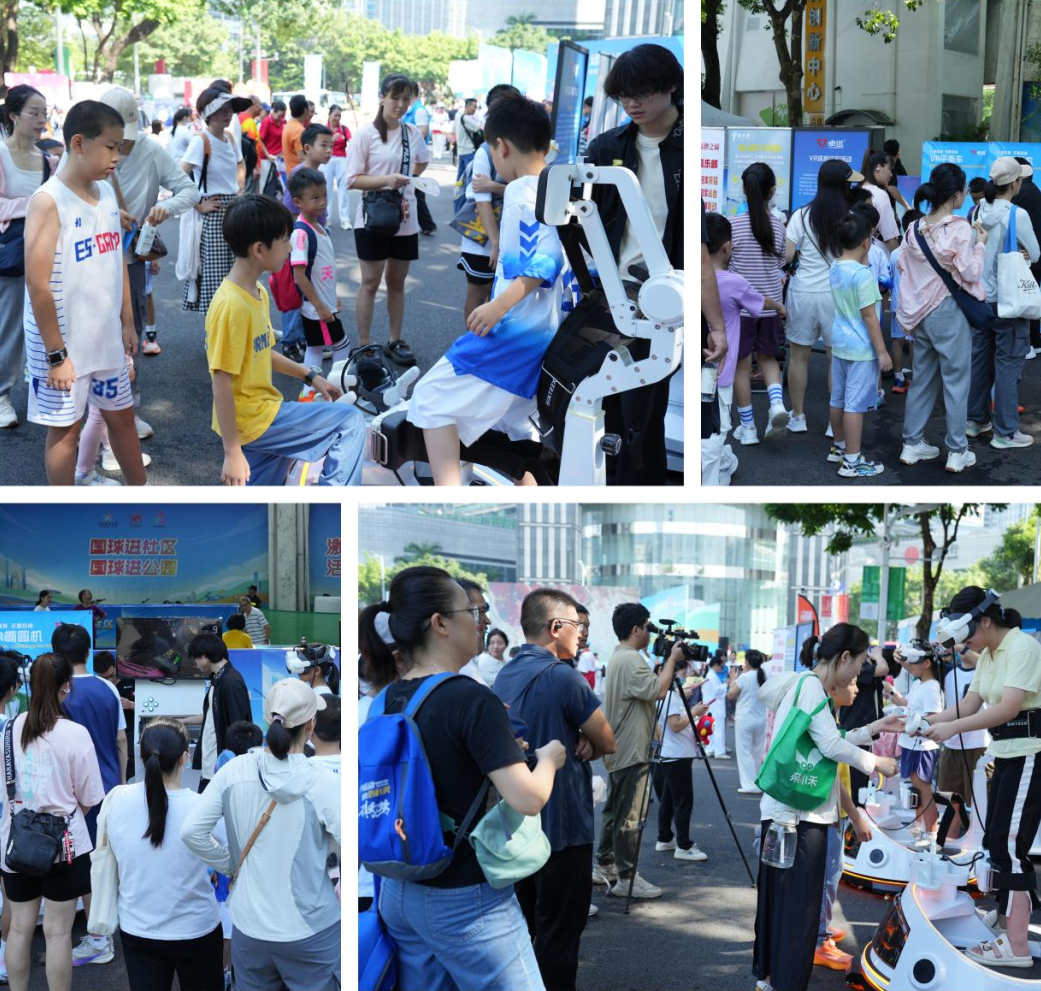 卓远悦动亮相全民健身日，以科技点燃全民健身热潮